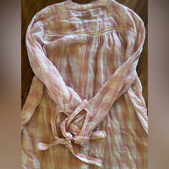 Sundance Pink Plaid Blouse - Picture 7 of 7